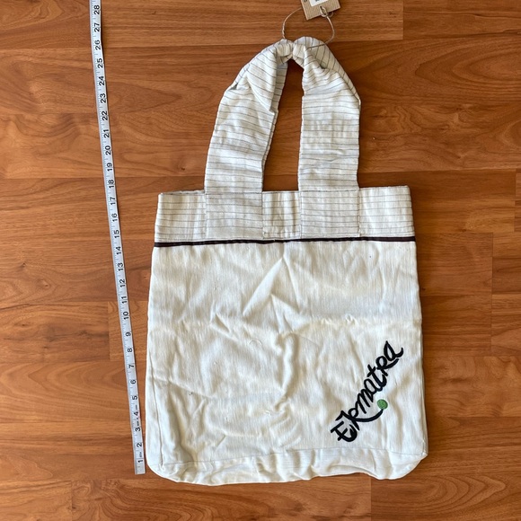 Handspun cotton tote bag - Picture 7 of 7